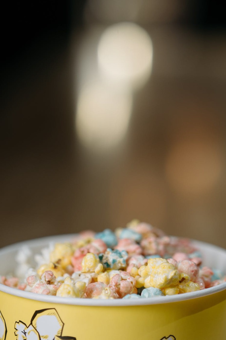 Popcorn Recipe - Tri-Color Popcorn